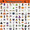 JCFIRE Halloween Temporary Tattoos for Kids, Halloween Party Favors, 102 Glow in Dark Halloween Tattoos Birthday Party Decorations Supplies Halloween Goodie Bag Fillers Activities Games Accessories