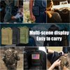 IronSeals 2 Pack Tactical Molle EDC Pouch Multi-Purpose Compact Pack Water-Resistant Utility Pouch with Flag Patch