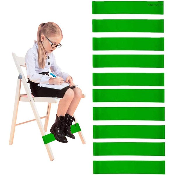 Chair Bands for Kids with Fidgety Feet, Classroom Must Haves, 10 PCS Flexible Seating Thick Stretch Bands