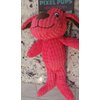 Plush pixelll pups Dog Toy Squeak Green one