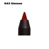 Italia Deluxe Pick 1 x 24 Hrs Tattoo Lip liner Pencil Lipliner High Pigment Smooth Gliding + ZipBag (642 : SIENNA)