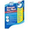 OUT! Pet Care Disposable Male Dog Diapers | Absorbent Male Wraps with Leak Proof Fit | XS/Small, 12 Count