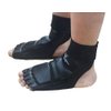 Wonzone Taekwondo Training Boxing Foot Gear Martial Arts Protector Sparring Gear Muay Thai Kung Fu Tae Kwon Do Feet Protector TKD Foot Gear Support for Men Women Kids Black (Small)