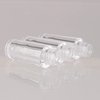 COSIDEA 10pcs Empty White 0.8ml mini lip gloss tubes Sample size lipgloss containers for sample sack lip oil DIY
