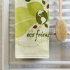 3dRose Eco-Friendly Leaf Earth Day Environmental Vector Design - Towels (twl-104520-2)