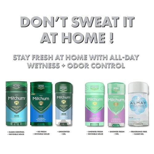 Almay Clear Gel Deodorant, 2.25 oz - Buy Packs and SAVE (Pack of 3)