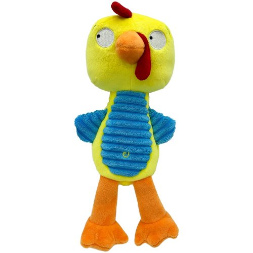 Huxley & Kent Slappies for Dogs | Kernal Pecker (Small) | Squeak & Shake Dog Toy | No Stuff Squeaky Toy, TPR Ball in Head | Simulates Hunting Nature for Dogs