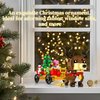 TIMCHESS Christmas Reindeer Building Blocks 2024 for Kids Boys Girls Santa Sleigh and Reindeer Building Toy