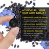 RTBYUE Black Seed Oil Capsules, 40 Softgels, Organic Turkish Black Cumin Nigella Sativa Seed Oil, Premium Cold Pressed Black Cumin Seed Oil, Hair Treatment Serum Oil Capsules (Black Seed Oil)