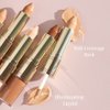 Wander Beauty Dualist Matte and Illuminating Concealer Makeup - Fair Light - Dual-Ended Matte Concealer Stick + Liquid Concealer - Full Coverage Concealer Brightens, Firms, & Hydrates - 0.28 fl oz