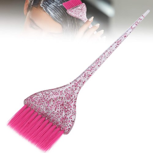 Hair Dye Color Brush, Hair Color Brush, Multicolor Glitter Brush, Colorful Blend of Soft Feathered for DIY Hair Tint Dying Coloring Applicator at Home or Salon()