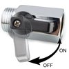 YOO.MEE Shut-Off Brass Ball Valve 1/2'' Standard Connections with Polished Chrome Finish