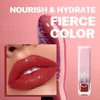 VIOLA HOUSE Lipgloss Glitter, Lipgloss Glossy Liquid Lipstick, Glossy Lipgloss Shimmering finish on the lips.5ML (cherry)