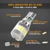 921 922 LED Bulb Reverse Lights, Tail Light Bulbs for Car Truck, 300% Brighter, 6500K High Power 3030+4014 SMD White light (2 Pack)