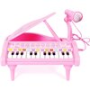 Conomus Piano Keyboard Toy for Kids-1 2 3 Year Old Girls First Birthday Gift -24 Keys Multifunctional Musical Electronic Toy Piano for Toddlers