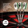 Viper Element 90% Tungsten Soft Tip Darts with Storage/Travel Case, Knurled, 18 Grams