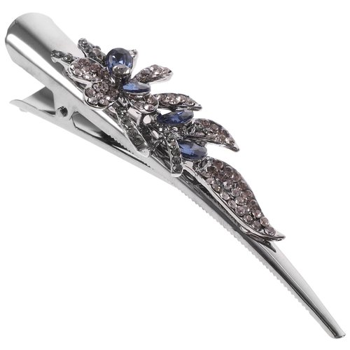 vintage bling hair clips hair clips duckbill billed hair clips decorative hair clips for women's hair metal decor hair jewels for women rhinestone headpiece for women flash
