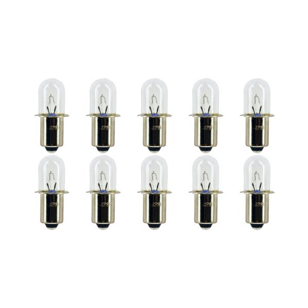 CEC Industries XPR19 Bulbs, 19.2 V, 11.52 W, P13.5s Base, T-3.25 shape (Box of 10)