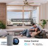 TREATLIFE Smart Ceiling Fan Control, 4 Speed Fan Switch for Ceiling Fan, Neutral Wire Required, Compatible with Alexa and Google Assistant, Wall Control, Schedule, No Hub Required