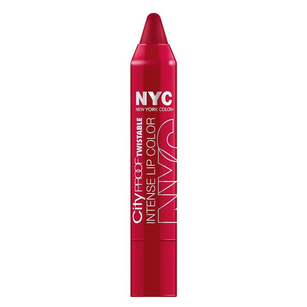 N.Y.C. New York Color City Proof Twistable Intense Lip Color, South Ferry Berry, 0.09 Ounce