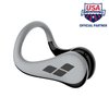 ARENA Swimming Nose Clip Pro II, Nose Plug for Competitive Swimmers, Soft Pads, PVC Free, Silver/Black, One Size