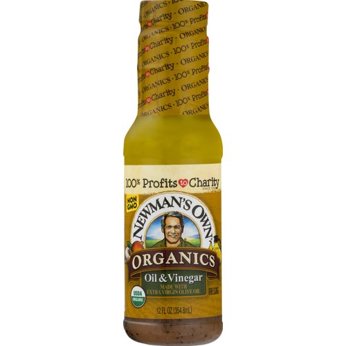 Newman's Own Organics Oil & Vinegar Salad Dressing, 12 oz