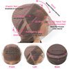 360 Lace Front Wigs Human Hair Pre Plucked Wave Lace Front Wigs Human Hair 360 Lace Frontal Wigs for Black Women (12inch)