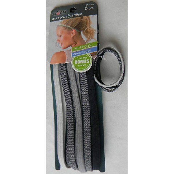 Scunci, Headwraps Asst, 5 Count