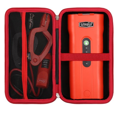 Aproca Hard Storage Travel Case, for Weego 70 12-Volt Portable Lithium Jump Starter and Accessories