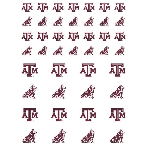 Texas A&M Small Sticker Sheet - 2 Sheets