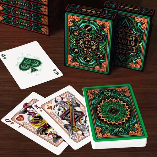 HAAKUN Fantasy World Deck of Playing Card Mystery Cards Poker Board Game