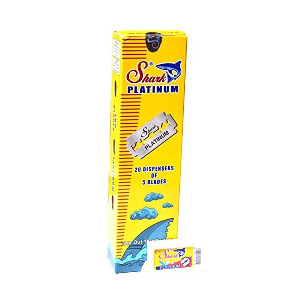 Lord 100 Shark Platinum Double Edge Razor Blades