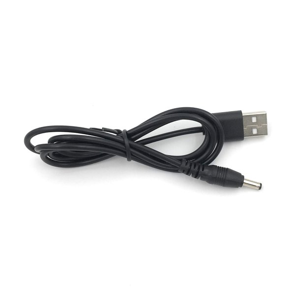 XCIVI Replacement USB Charging Cable for Fairywill/KIPOZI/Dnsly/Sboly Sonic Electric Toothbrush - 3 Feet (1 Meter) (Black)