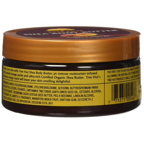 Tree Hut Shea Body Butter, Tropical Mango, 7-Ounce