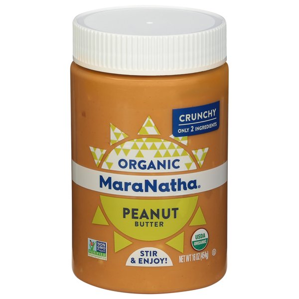 Maranatha Organic Crunchy Peanut Butter Spread 16 Ounce