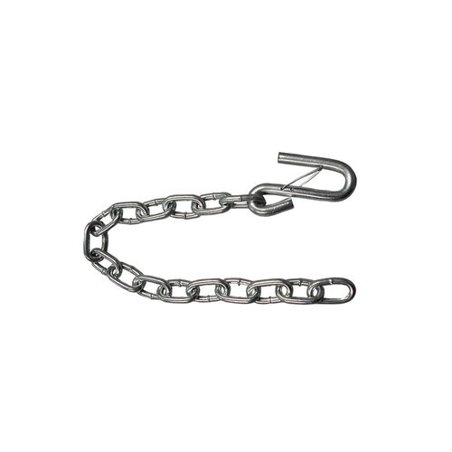 Fulton Safety Chains Safety Chain, Grade 30, 1/4 x 24-Inch with 7/16-Inch Wire Safety Latch
