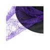 Century Star Kids Witch Hat Girls Lace Halloween Hat for kids Youth Teens Halloween Decorations Party Cosplay 2Pcs Orange & Purple S