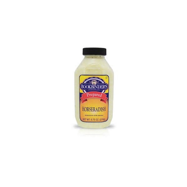 Bookbinders Prepared Horseradish 9.75 OZ (Pack of 2)