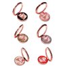 6 Pieces Japanese Pop Lucky Money Cat Phone Finger Ring Stand Gold Cell Phone Grips Swivel Adjustable Desktop Mobile Phone Stand Cute Travel Portable Phone Self-Adhesive Stand Ring Holder