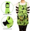 PATILWON Gardening Apron for Women with Pockets Potting Shed Aprons Greenhouse Accessories Gifts for Gardeners
