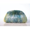 Generic Blue and yellow marbled glitter hair claw clip