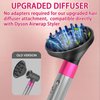 Upgraded Diffuser Nozzle for Dyson Curling Iron Converting for Dyson Airwrap Styler to Hair Dryer Diffuser Attachment, for Airwrap Attachment Nozzle, 973365-01, Grey