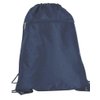 Drawstring Backpack Sack Bag and Gym tote Bag (Yellow, Blue, Black, Yellow, Pink, Navy) (Pack of 1, Navy )