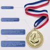LZHZH 12 Pack Soccer Medals for Kids, metals Gold Award Medals Suitable for sports competitions Celebration and Party Favors