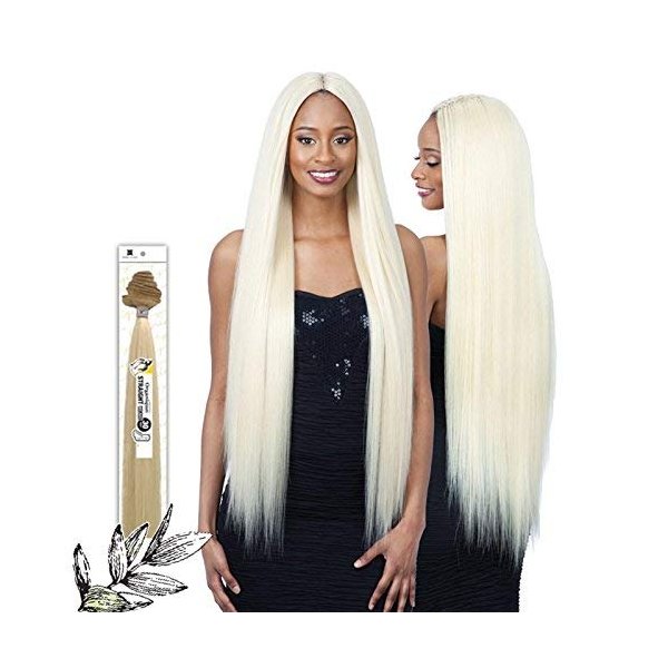 Organique Mastermix STRAIGHT 36" - Shake-N-Go Synthetic Bundle Weave (1B)