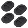 Aochuang 4 Pcs for Jeep Drain Plugs, Rear Floor Pan Body Plugs for 2014-2018 Jeep Wrangler JK & JL, Floor Rubber Replacement Plugs 4 Black Floor Pan Plugs 68194821AA
