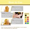 HaiolorPro Blonde Hair Color Wax Temporary Washable, Temporary Hair Color Dye for Kids, Hair Makeup Paint Wax for Parties or Cosplay, Hair Coloring Products No Messy (Blonde)
