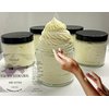 ByRawand Handmade Luxurious Whipped Body butter with Shea & Cocoa butter based with natural oils - non greasy, moisturizing (No color (Unscented))