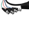 XTPTFABS Female RGB Euro SCART to 4 RGB BNC and 2 RCA Adapter Audio Video Gaming Cable, Use for Sony PVM BVM Series Monitors,JVC Series TM-H1750CG TM-H1950CG Monitor, Neo Geo CD Console etc
