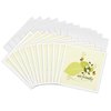 3dRose Greeting Cards - Eco-Friendly Leaf Earth Day Environmental Vector Design - 12 Pack - Floral and Nature Designs